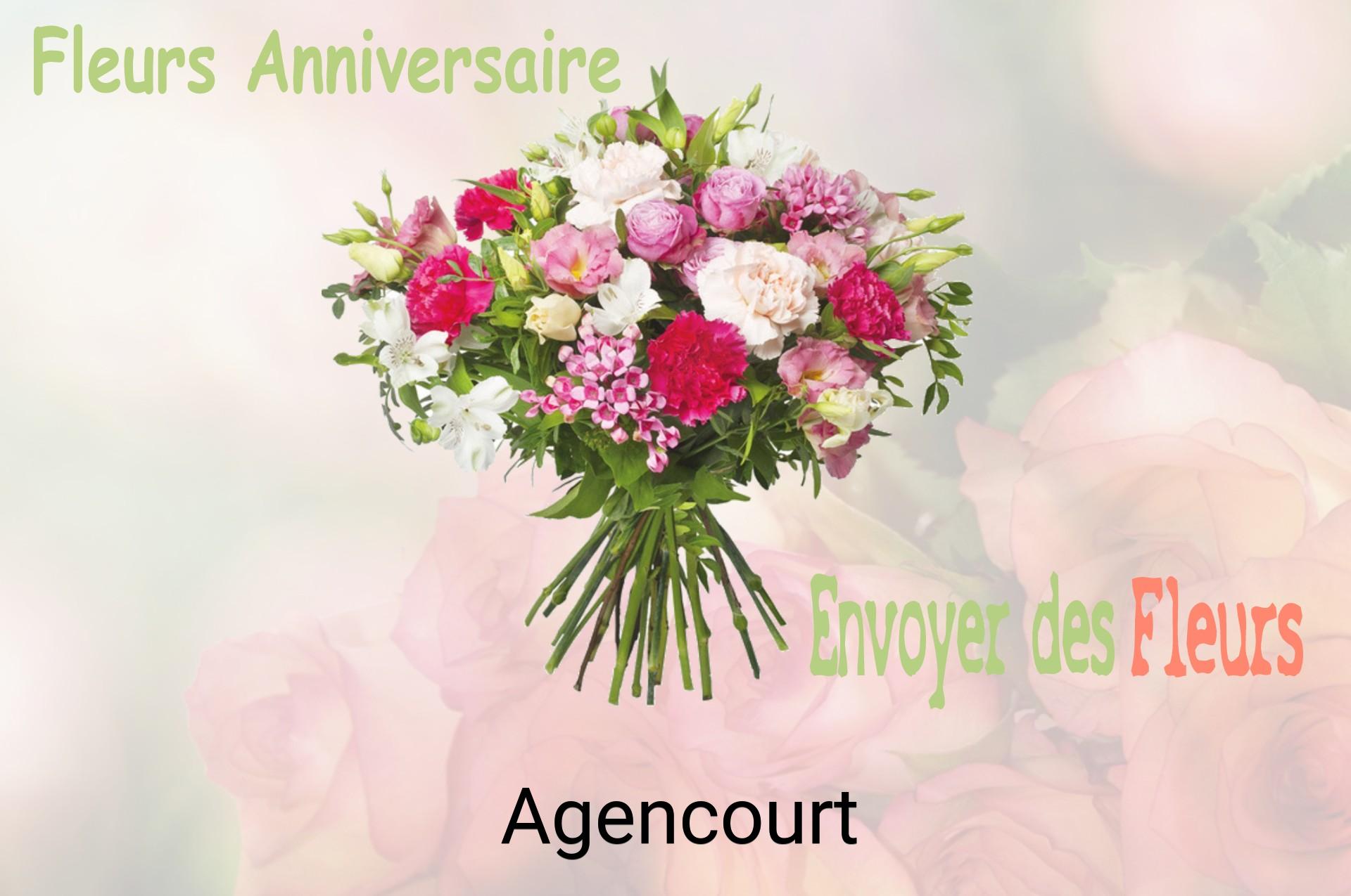 Bouquet de fleurs d’anniversaire livré à Agencourt
