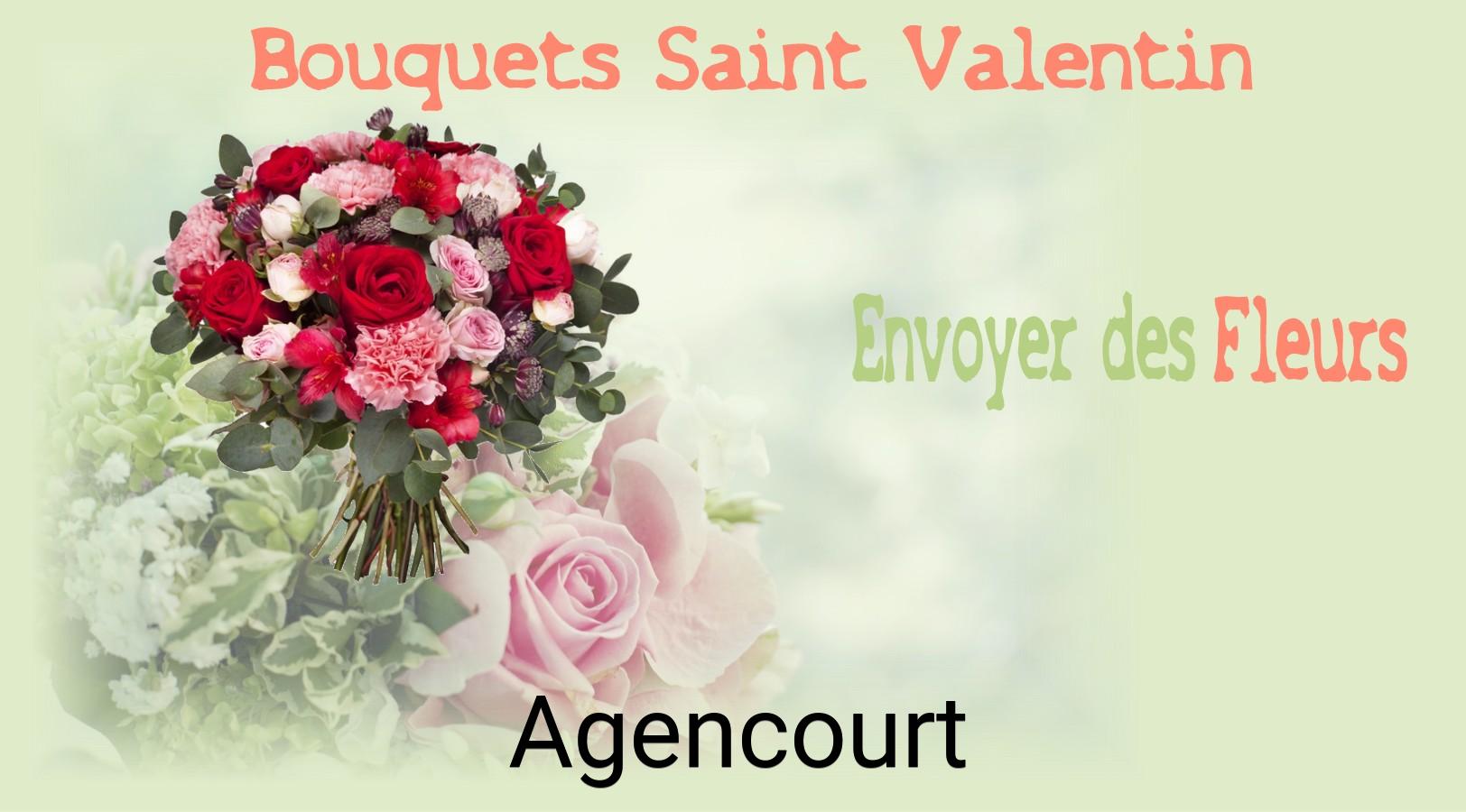 Roses de Saint-Valentin livrées à Agencourt